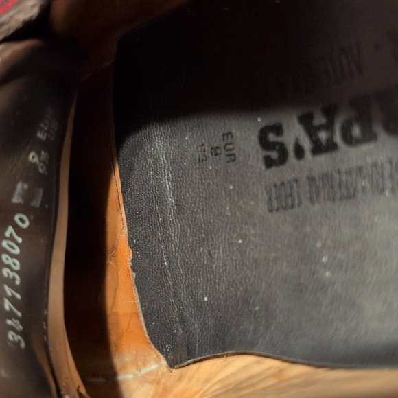 Mephisto Men's Hurrikan Boat Shoes, 100% Leather/Natural Rubber Soles, Size 9.5 - Picture 12 of 12